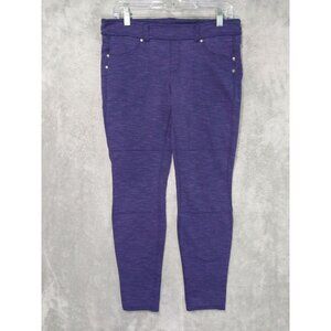 Athleta Jegging Pants Womens Medium Purple Bettona Leggings Stretch Skinny